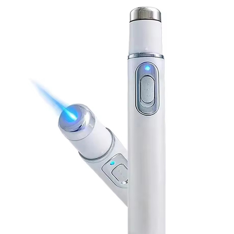 Acne Light Therapy Pen - ปากกาบำบัดด้วยแสงสีฟ้าสำหรับรักษาสิว บำรุงรอบดวงตา ลดรอยคล้ำใต้ตา ถุงใต้ตา และอาการบวม