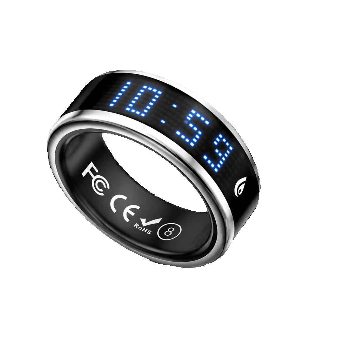 Wellness Health. Ring - แหวนอัจฉริยะติดตามสุขภาพ ตรวจวัดการนอนหลับ อัตราการเต้นของหัวใจ ออกซิเจนในเลือด ติดตามกิจกรรม แหวนสวมใส่เพื่อสุขภาพสำหรับผู้ชายและผู้หญิง