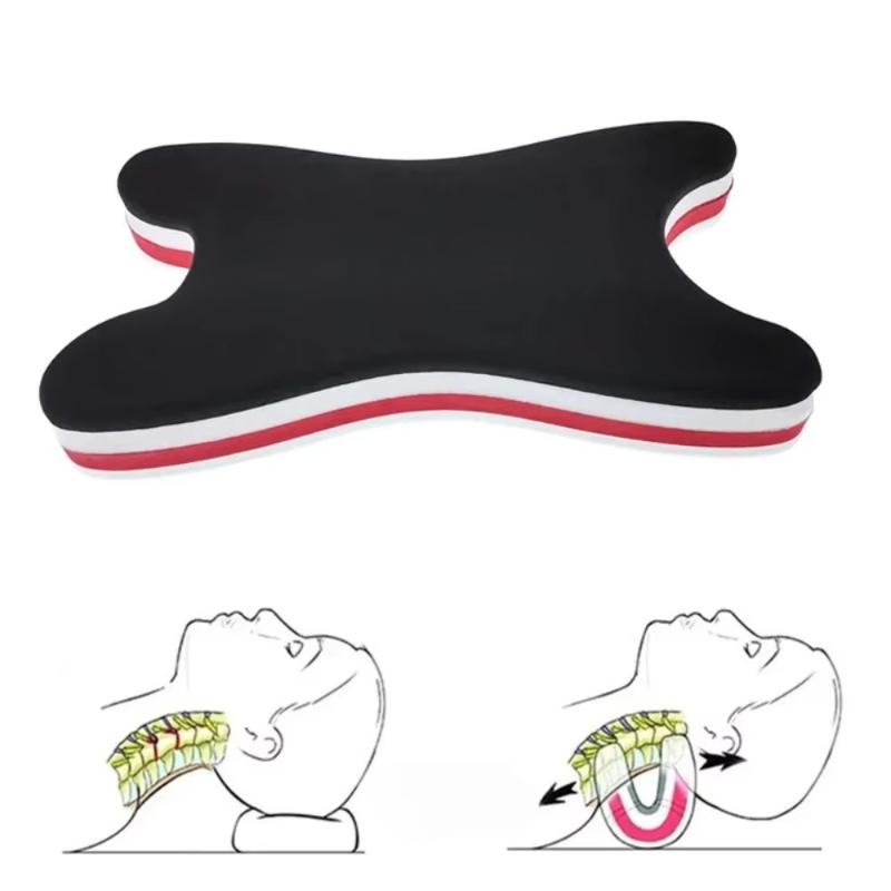 หมอนนวดคอแบบพกพา 1 ชิ้น อุปกรณ - Neck Traction Pillow บทวิจารณ์และราคา