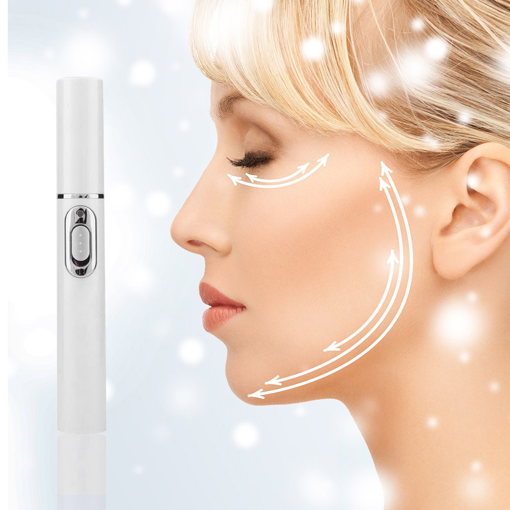 ปากกาบำบัดแสงสีฟ้า LED ใบหน้าบ - Acne Light Therapy Pen บทวิจารณ์และราคา