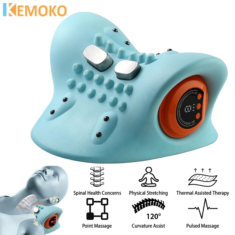 ไฟฟ้านวดปากมดลูกคอ Stretcher P - Neck Traction Pillow บทวิจารณ์และราคา