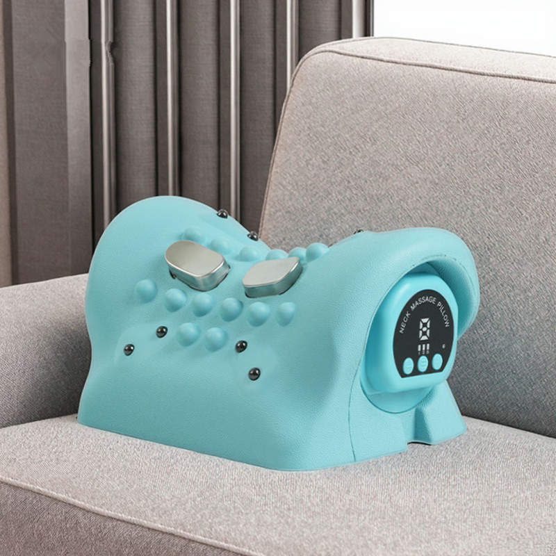 หมอนรองคอไฟฟ้าแบบให้ความร้อนด้ - Neck Traction Pillow บทวิจารณ์และราคา